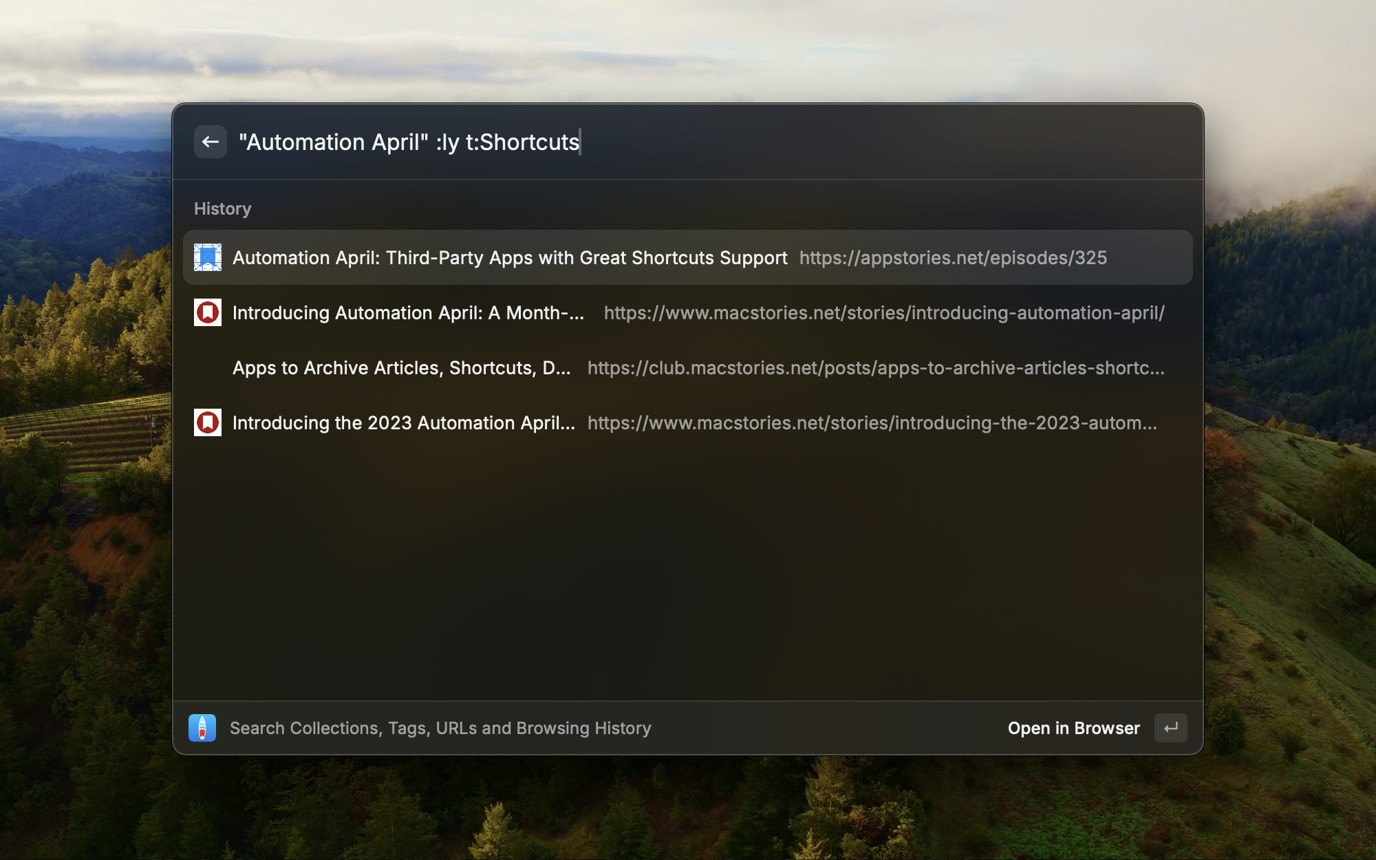 Raycast Extension Search
